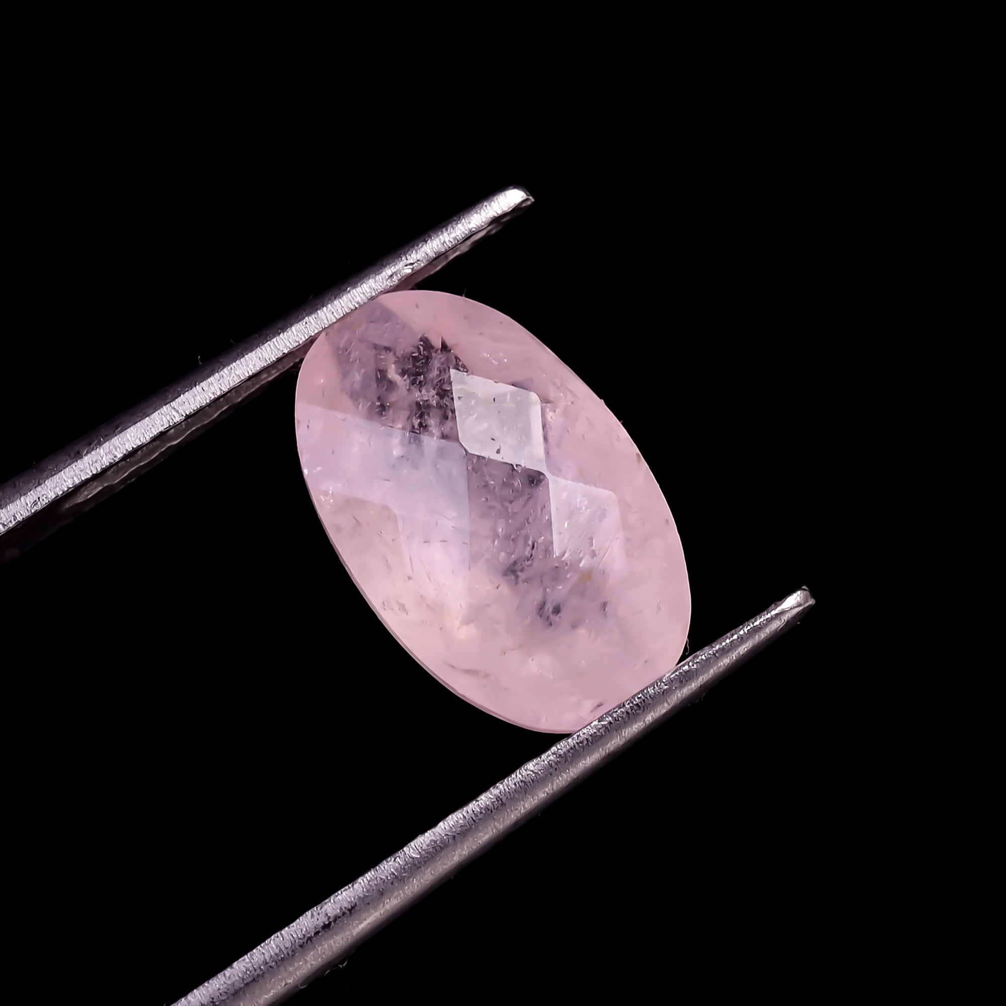 Morganite Oval Shape Faceted For Making Jewelry 2 Ct. 10X6X4 mm Y-9524