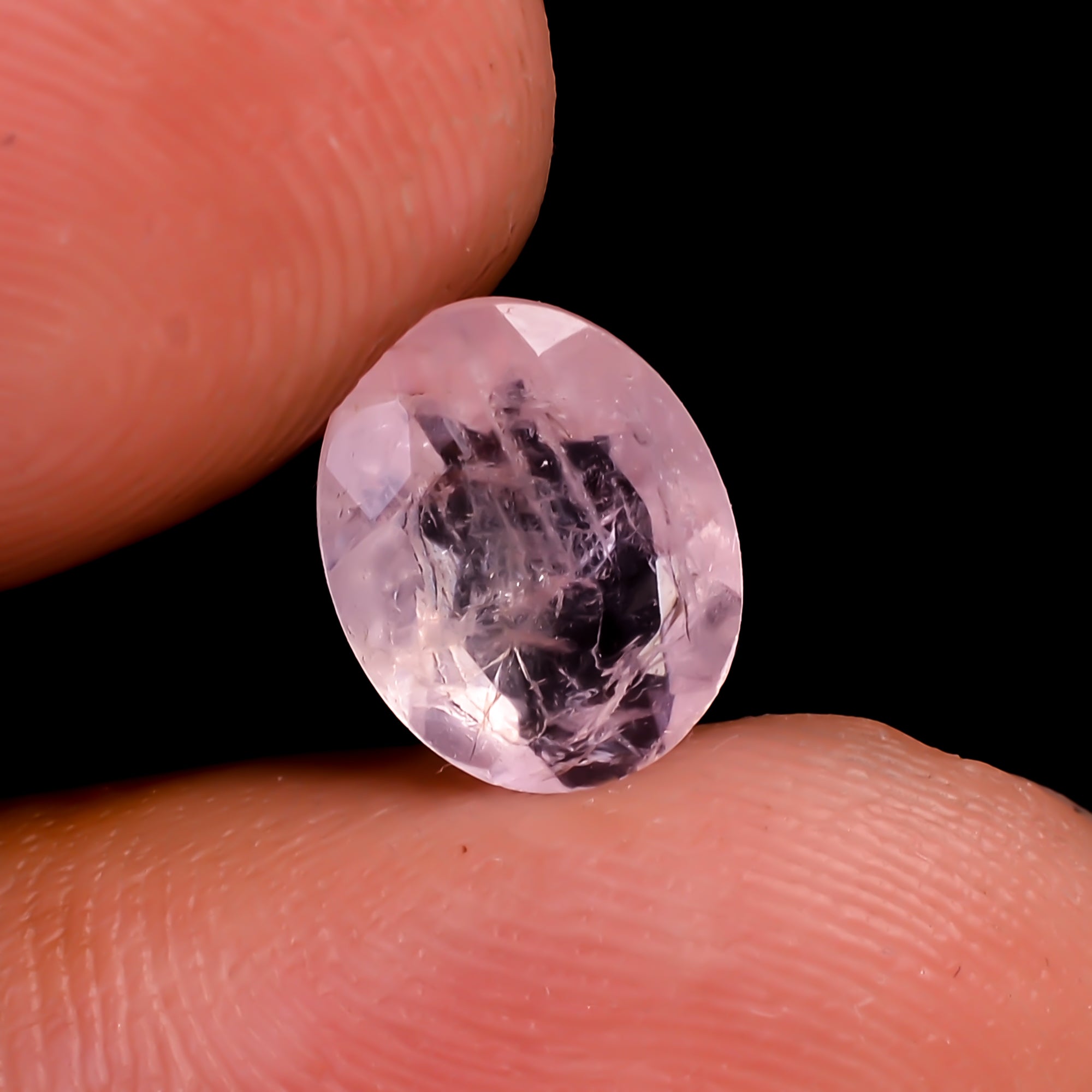 Morganite Oval Shape Cut stone For Making Jewelry 1.5 Ct. 9X7X3 mm Y-9528