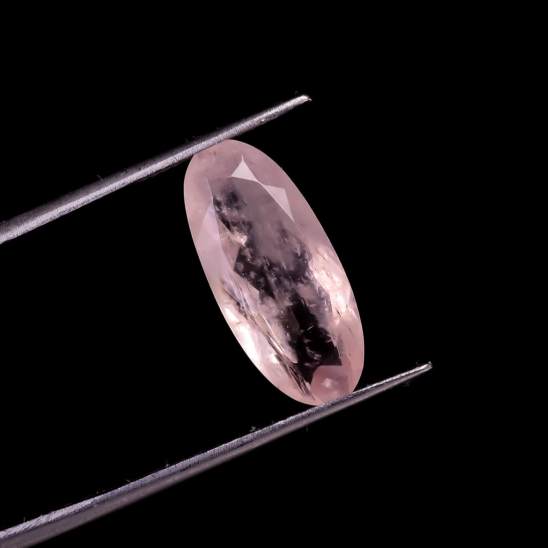 Morganite Oval Shape Cut stone For Making Jewelry 5 Ct. 18X8X5 mm Y-9529