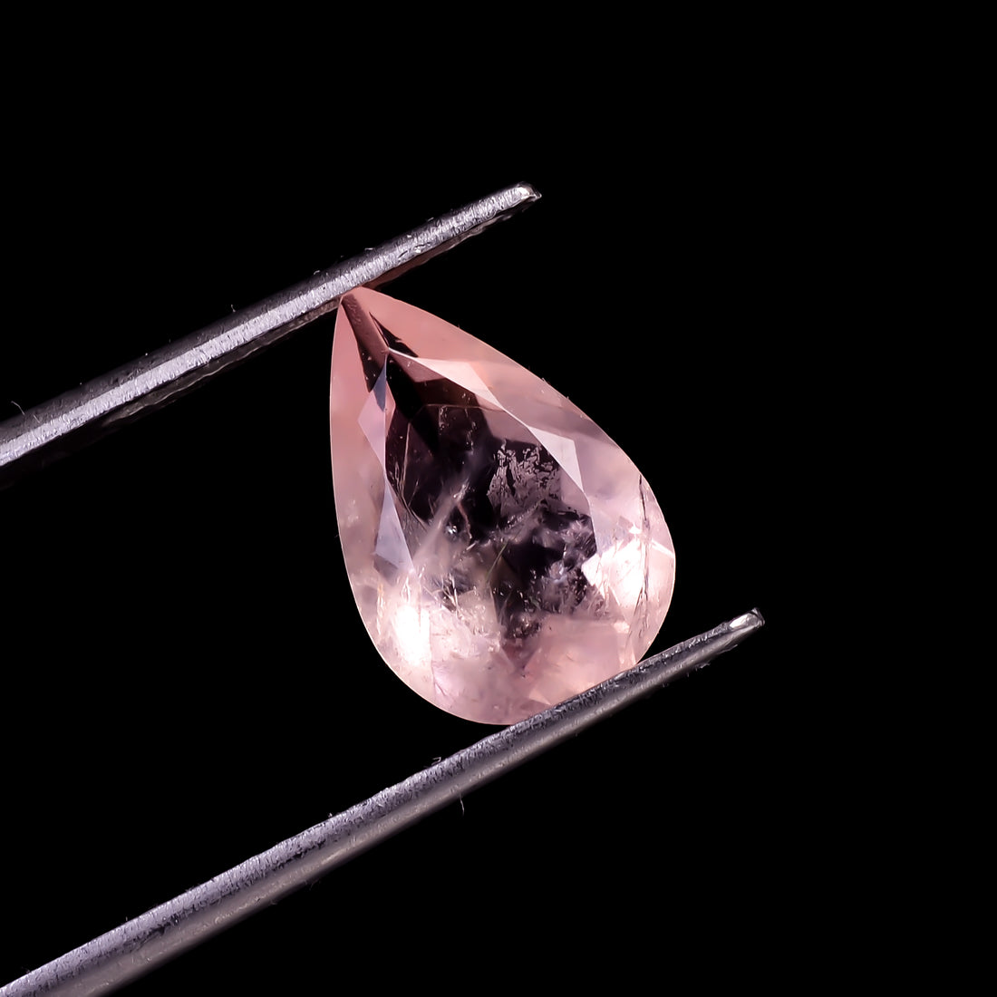Morganite Pear Shape Cut stone For Making Jewelry 2 Ct. 12X7X4 mm Y-9531