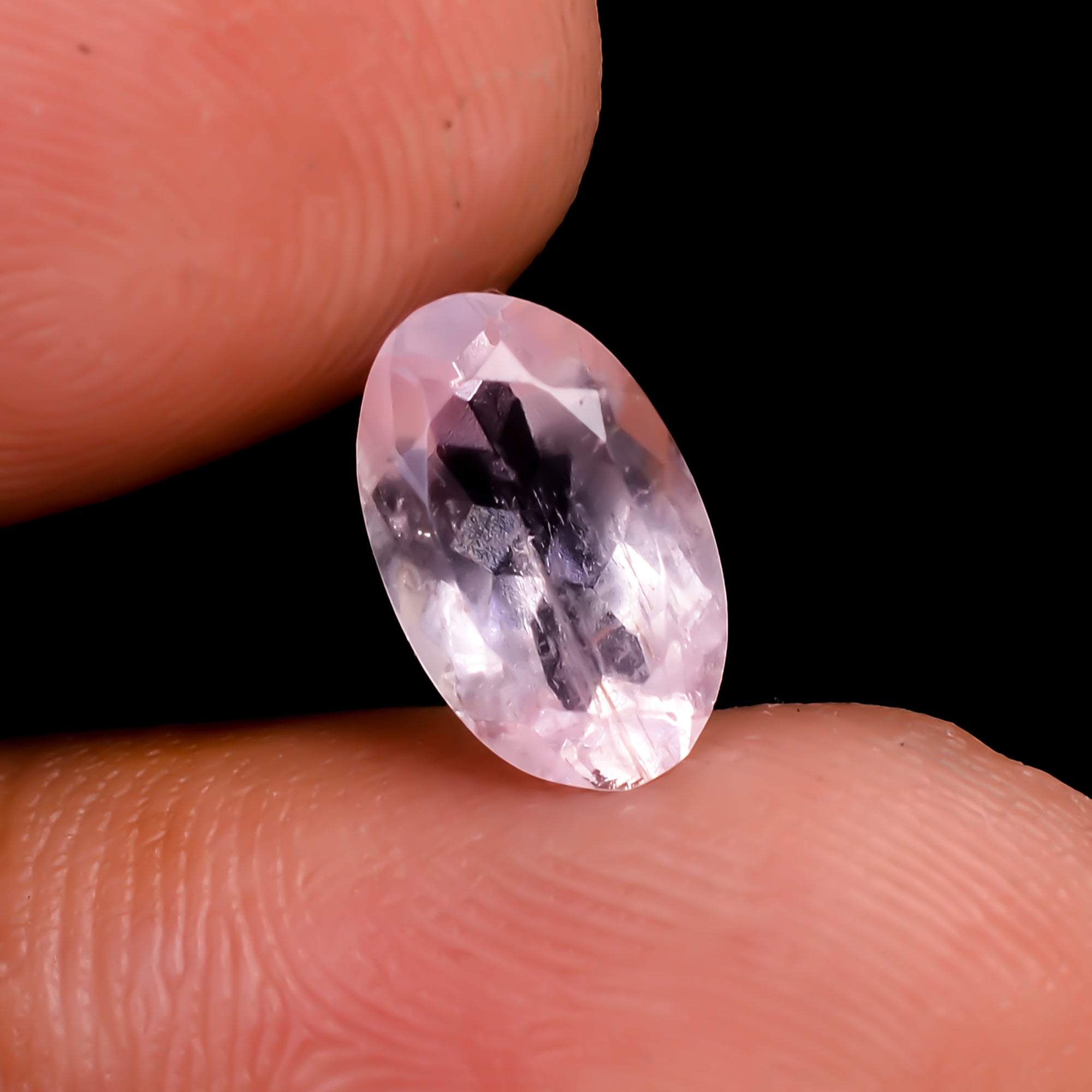 Morganite Oval Shape Cut stone For Making Jewelry 2 Ct. 9X5X4 mm Y-9536