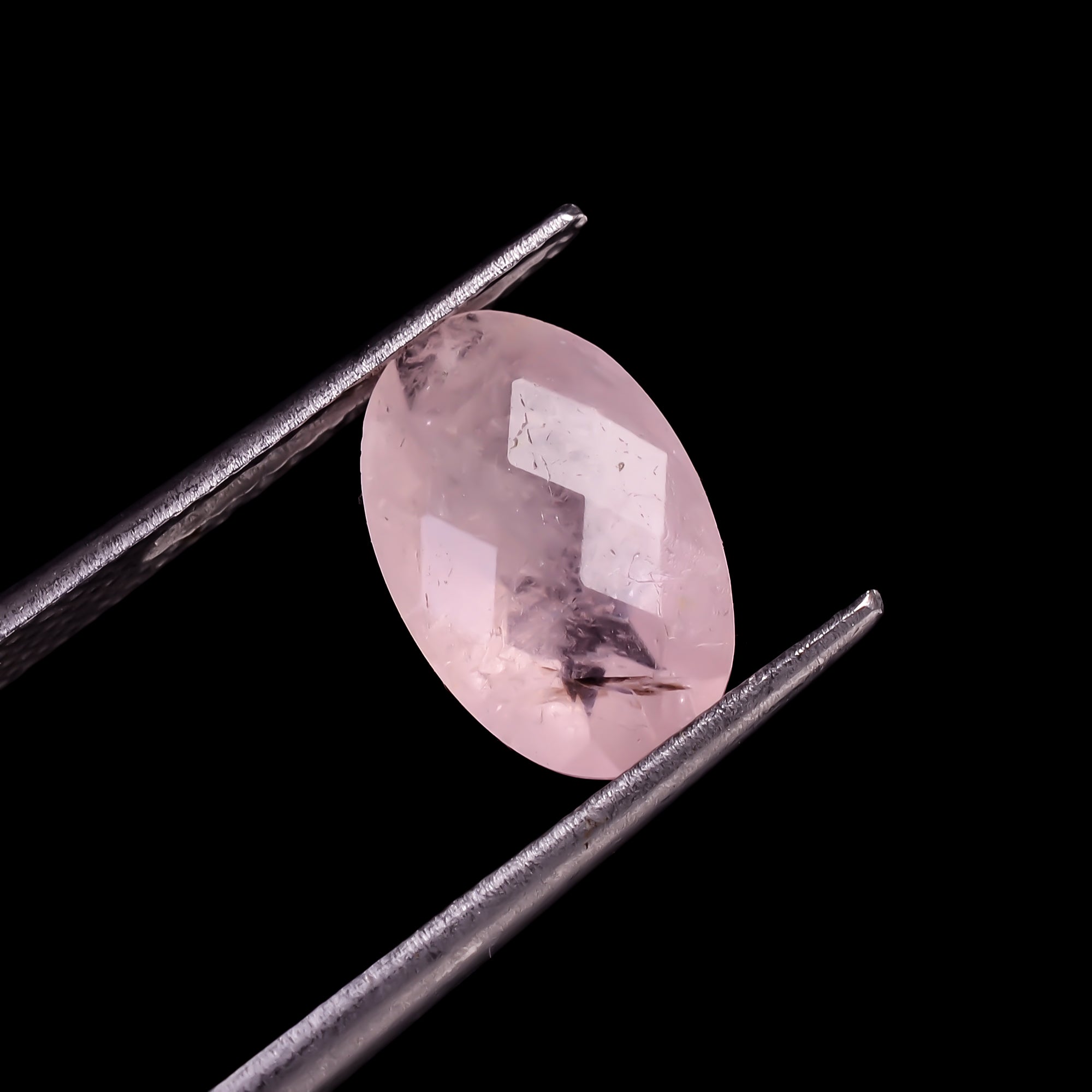 Morganite Oval Shape Faceted For Making Jewelry 2 Ct. 11X7X4 mm Y-9540