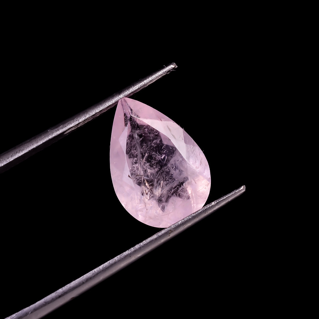 Morganite Pear Shape Cut stone For Making Jewelry 3 Ct. 12X9X4 mm Y-9541