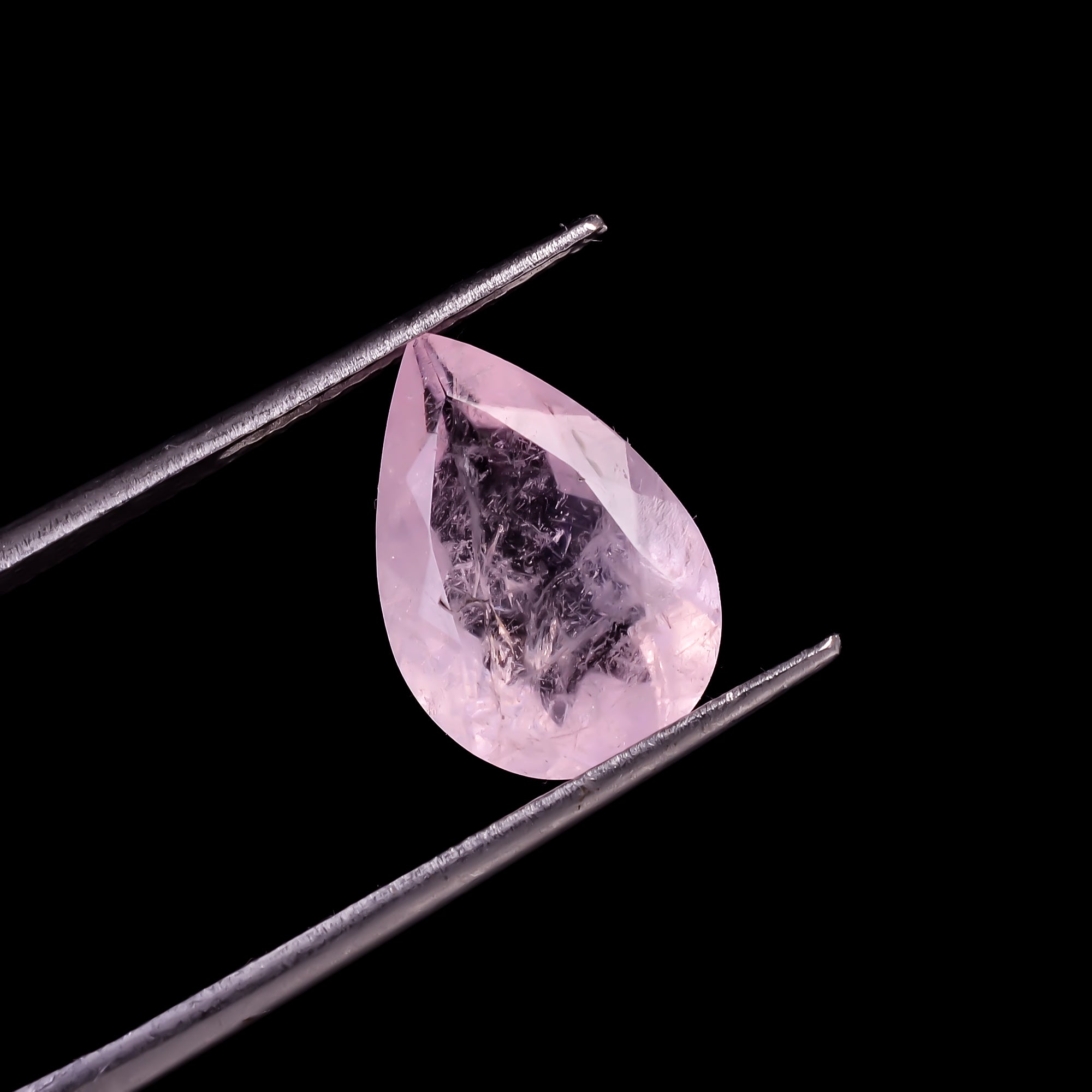 Morganite Pear Shape Cut stone For Making Jewelry 3 Ct. 12X9X4 mm Y-9541