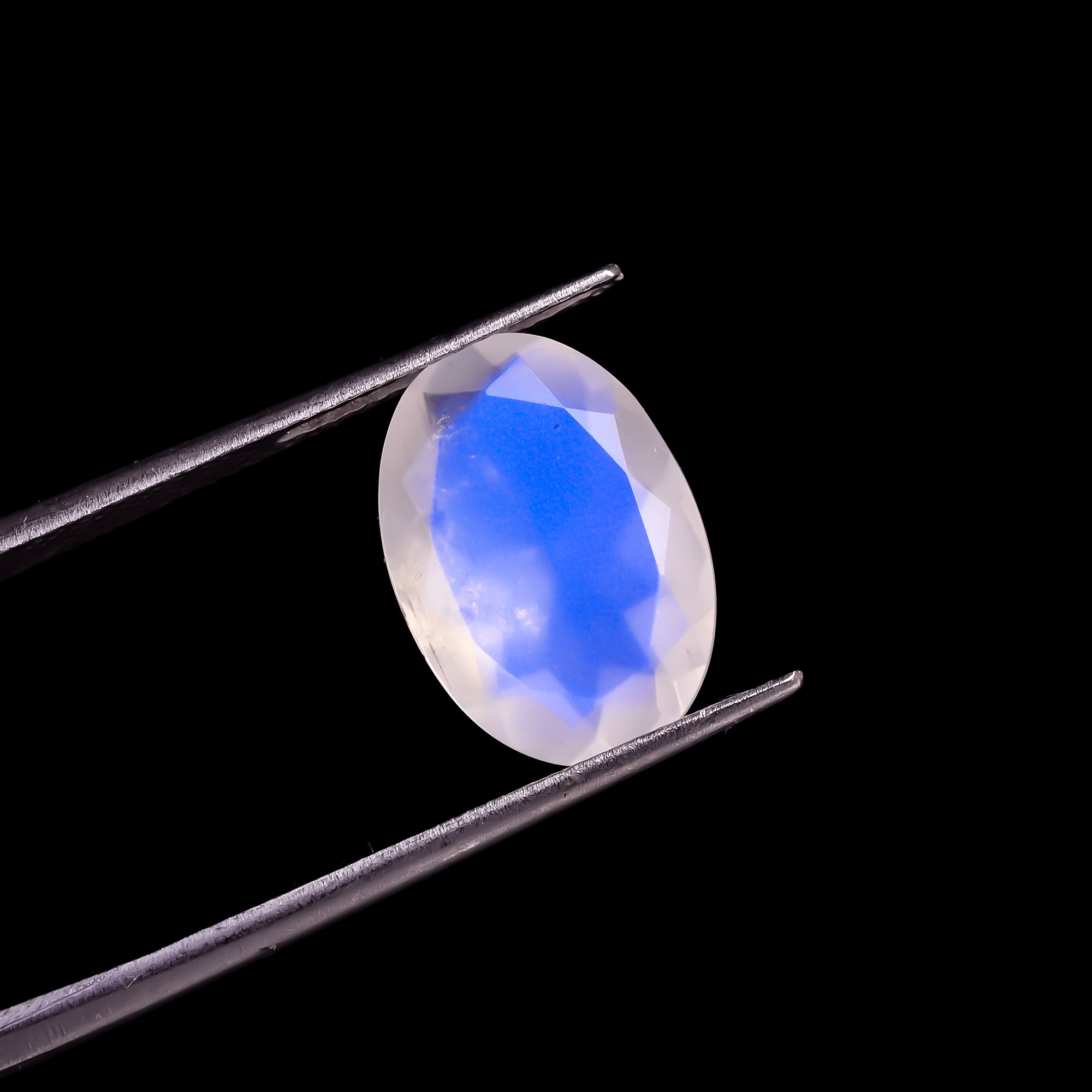 Rainbow Moonstone Oval Shape Cut stone For Making Jewelry 4 Ct. 14X9X5 mm Y-9546