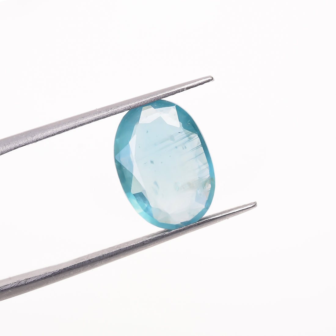 Paraiba Kyanite Blue Oval Shape Cut stone For Making Jewelry 5 Ct. 14X9X3 mm Y-9610