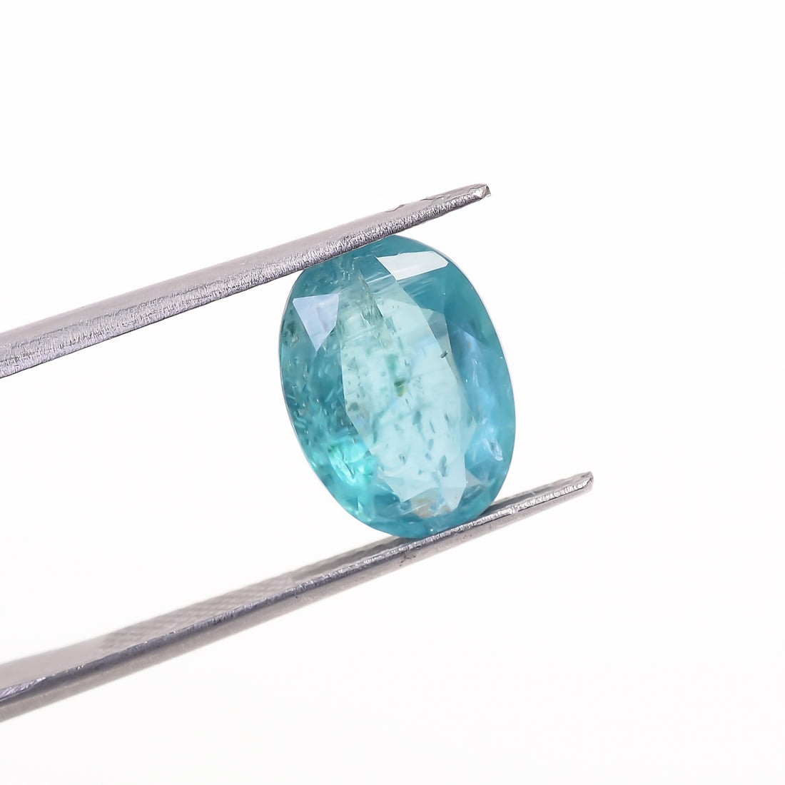 Paraiba Kyanite Blue Oval Shape Cut stone For Making Jewelry 4 Ct. 12X9X4 mm Y-9611
