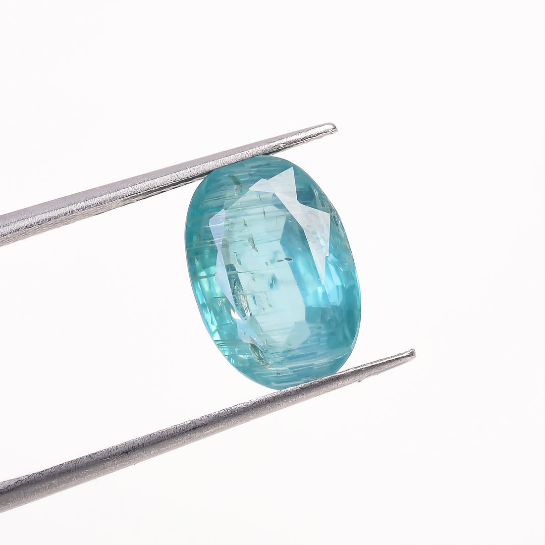 Paraiba Kyanite Blue Oval Shape Cut stone For Making Jewelry 6 Ct. 13X9X5 mm Y-9614