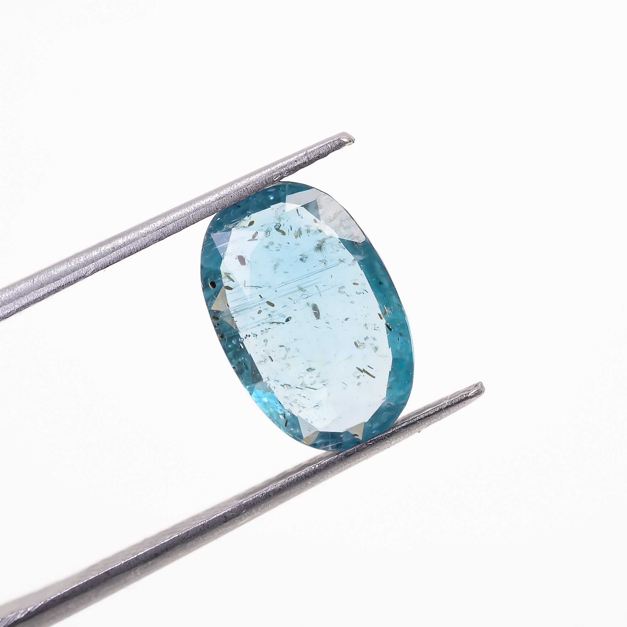 Paraiba Kyanite Blue Oval Shape Cut stone For Making Jewelry 2.5 Ct. 12X8X2 mm Y-9618