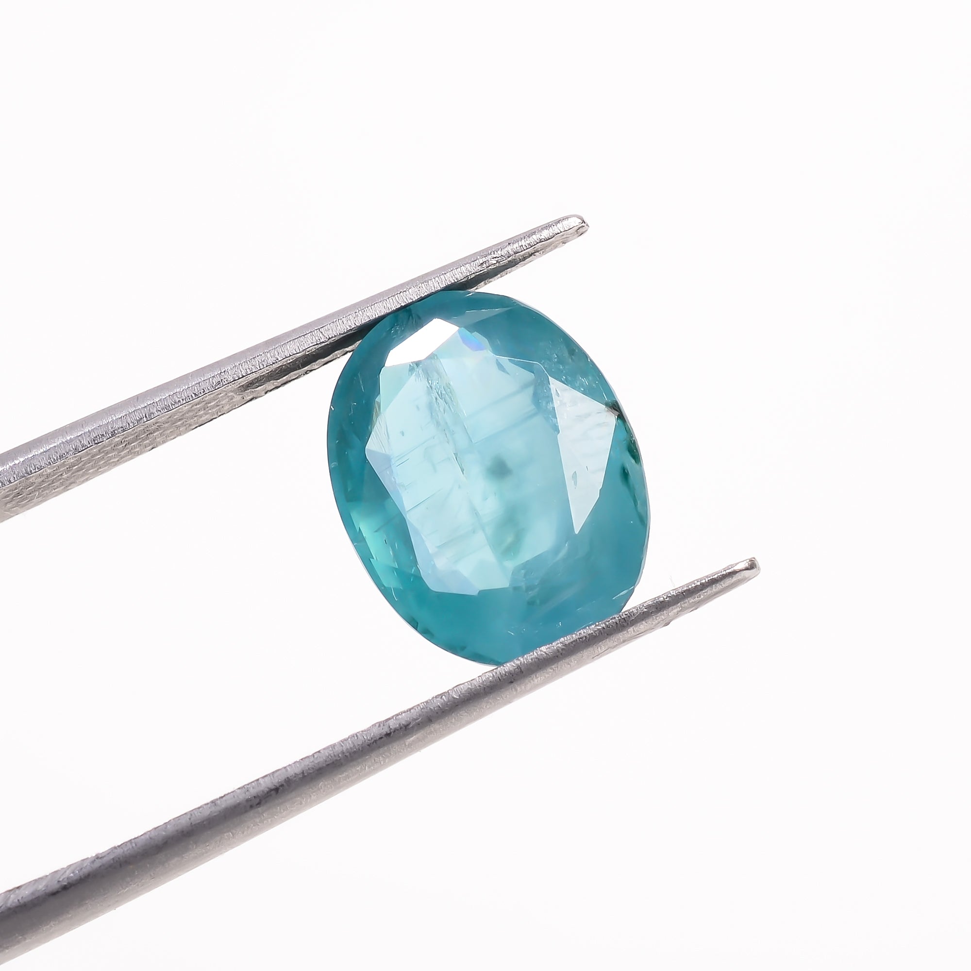 Paraiba Kyanite Blue Oval Shape Cut stone For Making Jewelry 6 Ct. 12X9X5 mm Y-9620
