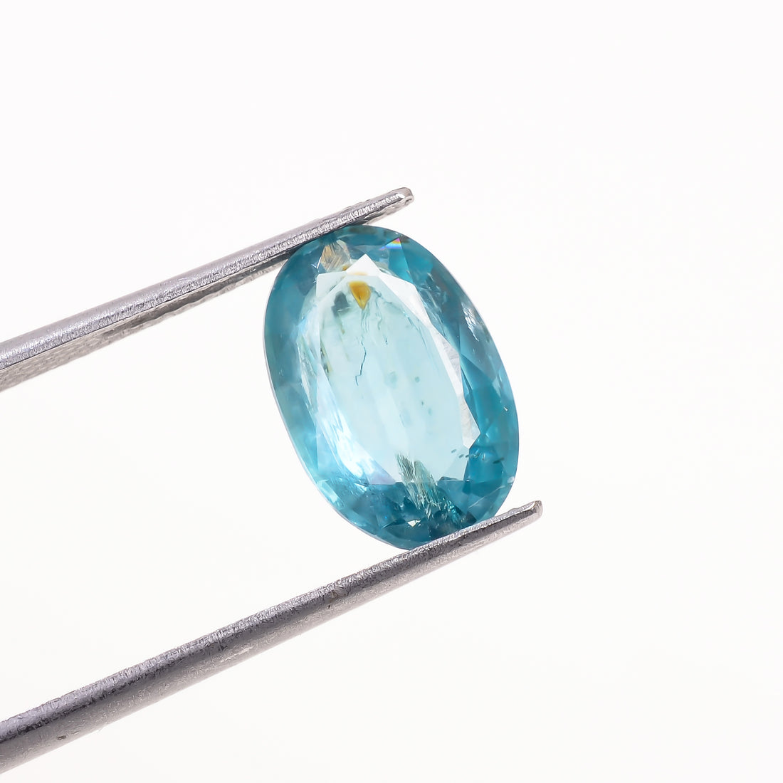Paraiba Kyanite Blue Oval Shape Cut stone For Making Jewelry 3.5 Ct. 12X8X4 mm Y-9621