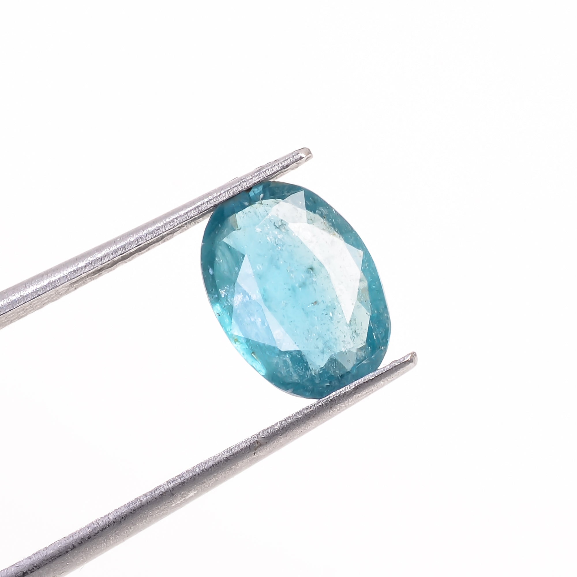Paraiba Kyanite Blue Oval Shape Cut stone For Making Jewelry 2 Ct. 10X7X3 mm Y-9623