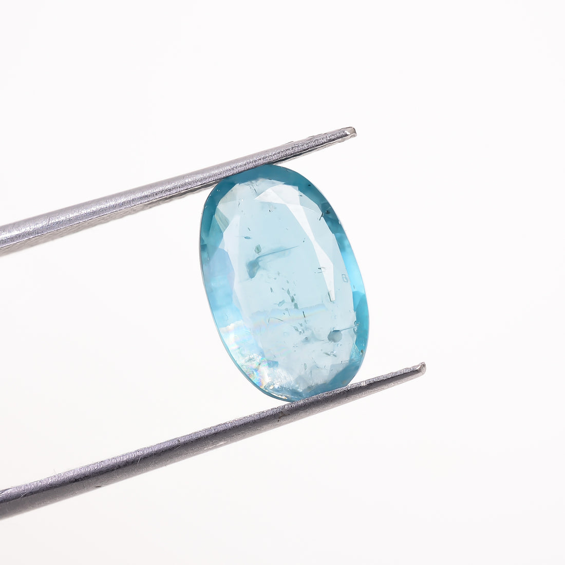 Paraiba Kyanite Blue Oval Shape Cut stone For Making Jewelry 3.5 Ct. 13X8X3 mm Y-9624