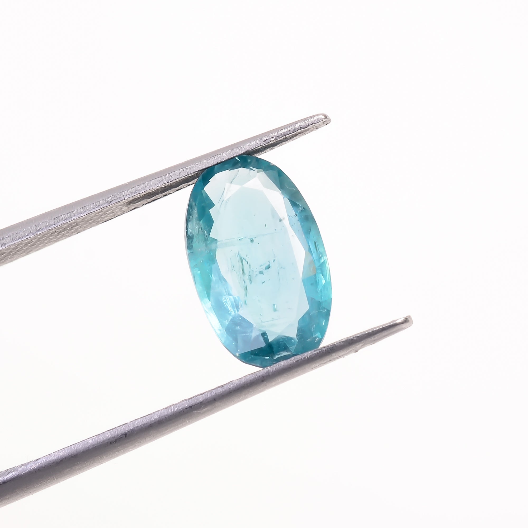Paraiba Kyanite Blue Oval Shape Cut stone For Making Jewelry 2.5 Ct. 12X7X3 mm Y-9628