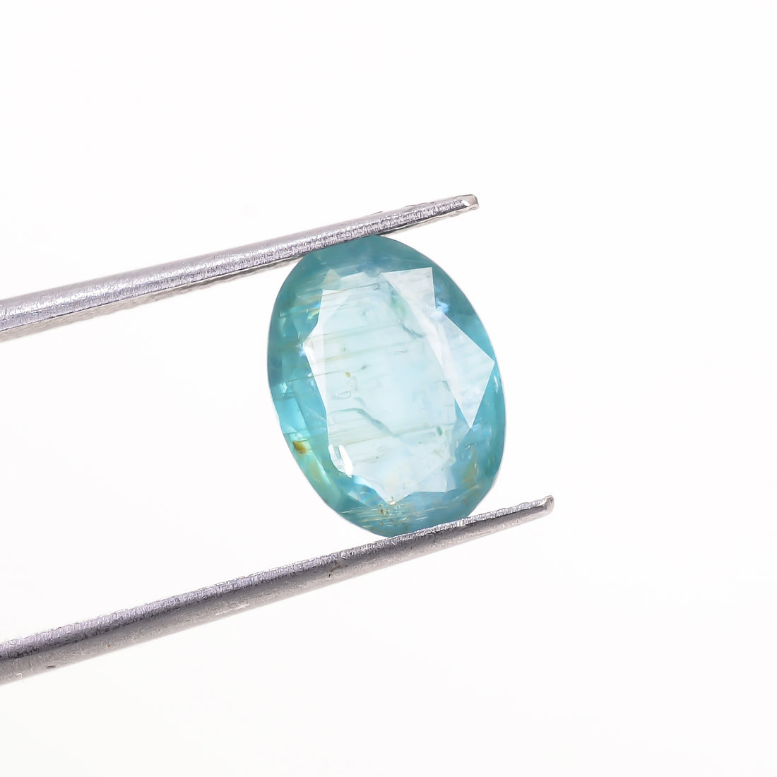 Paraiba Kyanite Blue Oval Shape Cut stone For Making Jewelry 3 Ct. 11X8X3 mm Y-9629