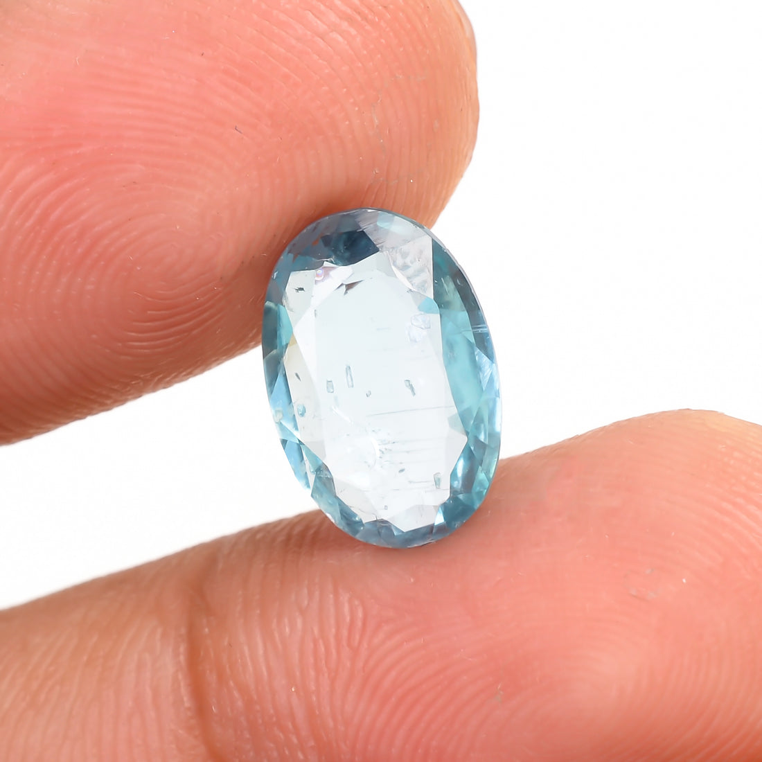 Paraiba Kyanite Blue Oval Shape Cut stone For Making Jewelry 2.5 Ct. 11X7X2 mm Y-9630