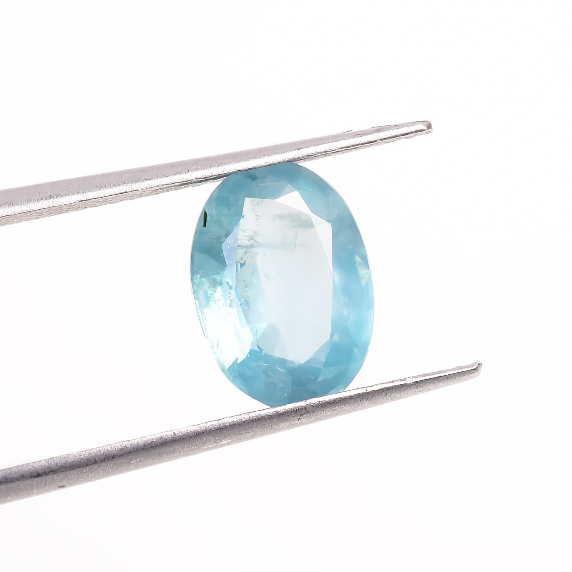 Paraiba Kyanite Blue Oval Shape Cut stone For Making Jewelry 3 Ct. 10X7X4 mm Y-9631