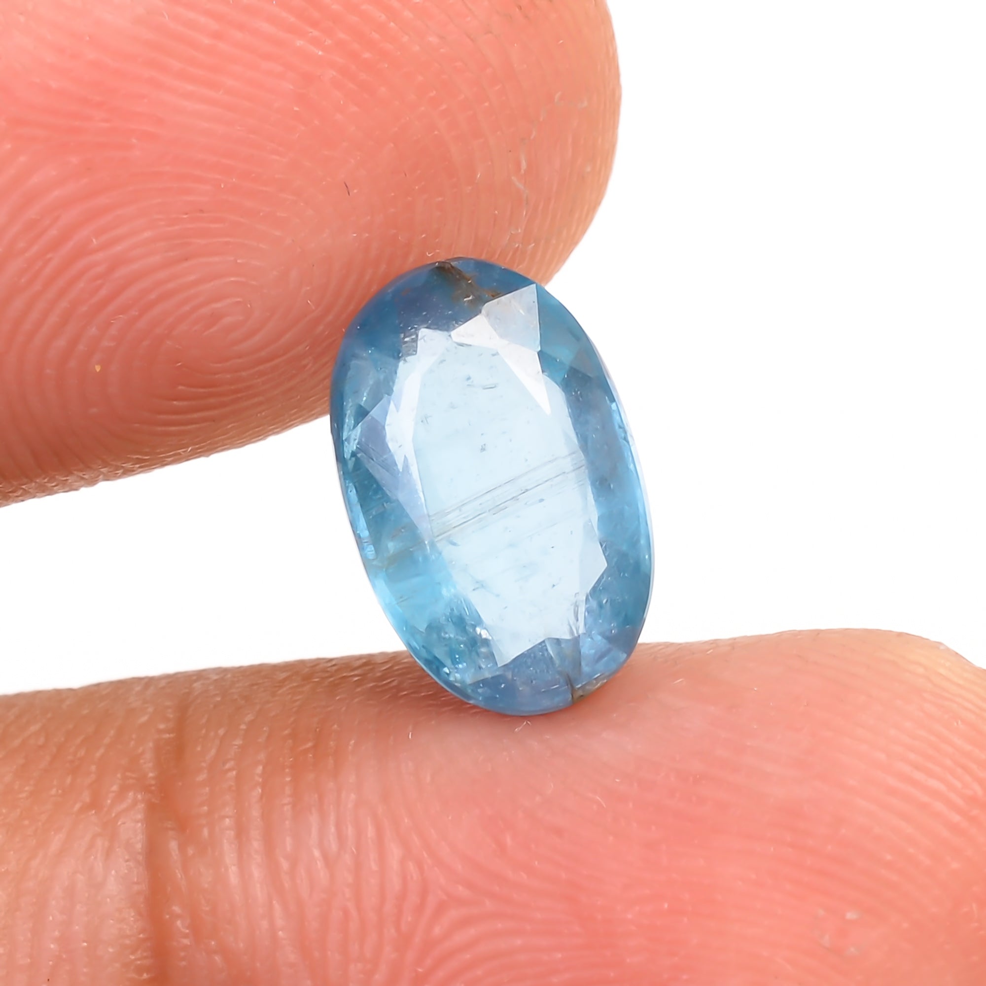 Paraiba Kyanite Blue Oval Shape Cut stone For Making Jewelry 2.5 Ct. 10X6X3 mm Y-9632