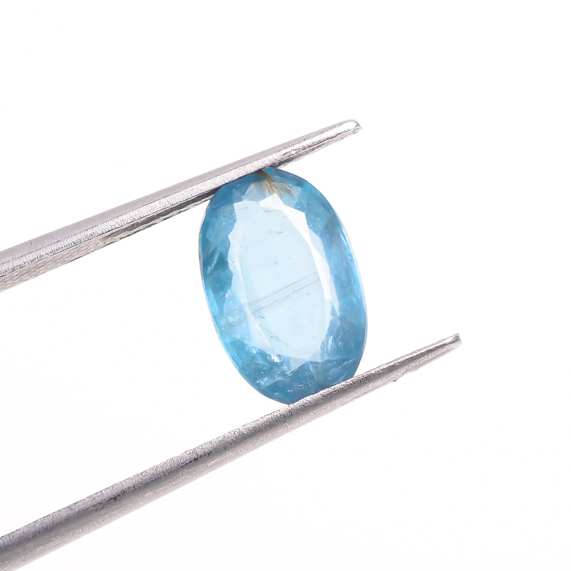 Paraiba Kyanite Blue Oval Shape Cut stone For Making Jewelry 2.5 Ct. 10X6X3 mm Y-9632
