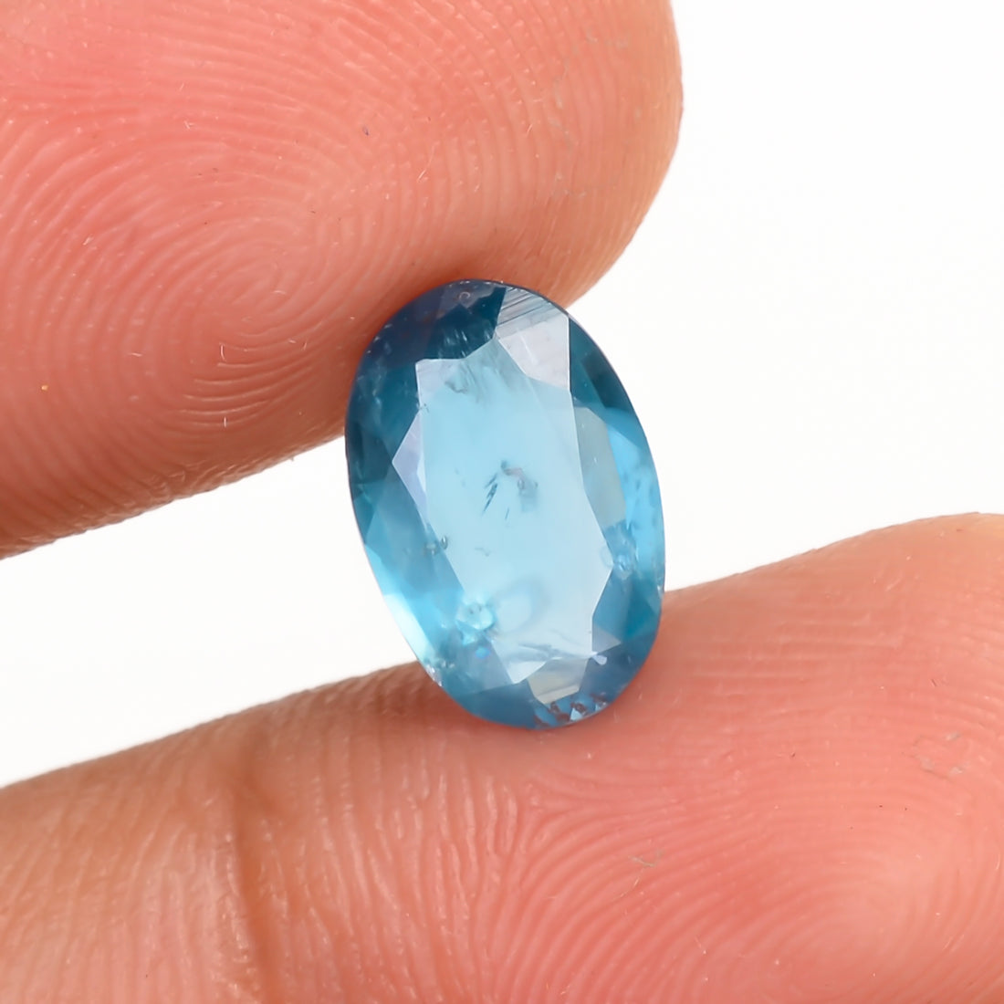 Paraiba Kyanite Blue Oval Shape Cut stone For Making Jewelry 2 Ct. 10X7X3 mm Y-9633