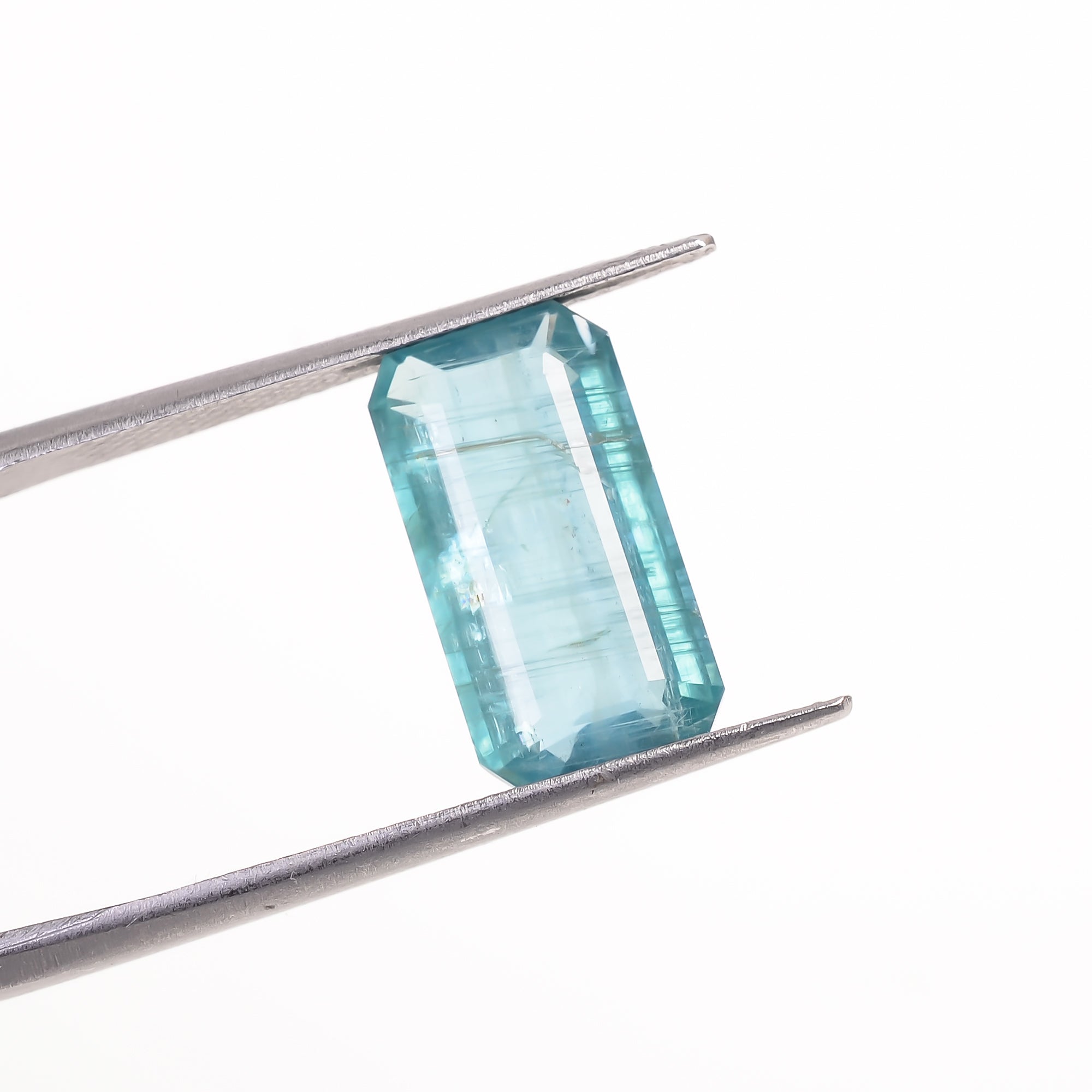 Paraiba Kyanite Blue Radiant Shape Cut stone For Making Jewelry 5.5 Ct. 14X7X3 mm Y-9634