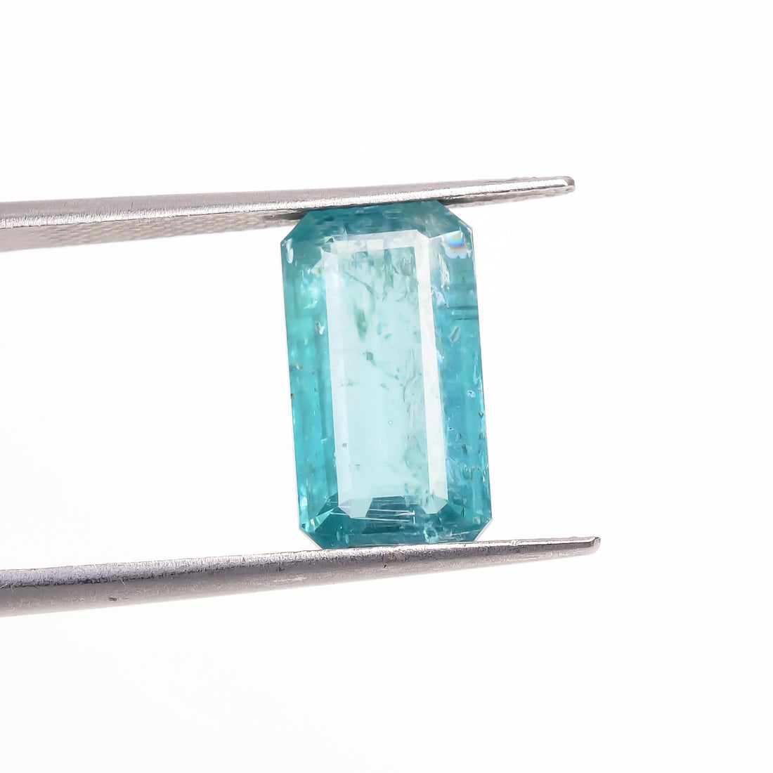 Paraiba Kyanite Blue Radiant Shape Cut stone For Making Jewelry 5 Ct. 14X7X4 mm Y-9635