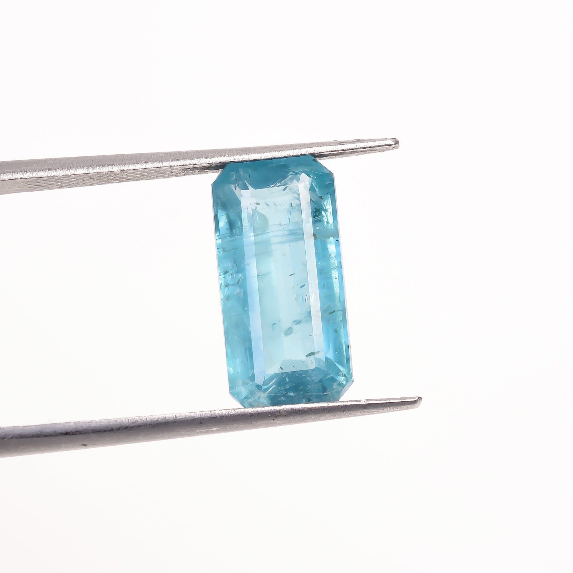 Paraiba Kyanite Blue Radiant Shape Cut stone For Making Jewelry 5.5 Ct. 14X7X5 mm Y-9636
