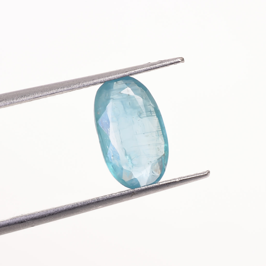 Paraiba Kyanite Blue Oval Shape Cut stone For Making Jewelry 2 Ct. 11X6X3 mm Y-9638