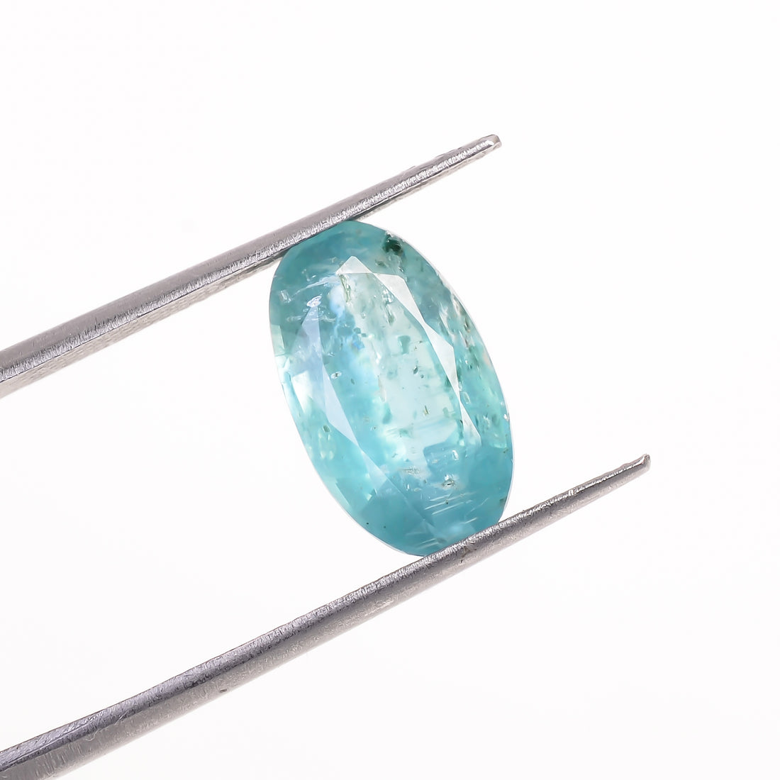 Aquatic Kyanite Oval Shape Cut Stone For Making Jewelry 5 Ct. 13X8X5 MM Y-9650