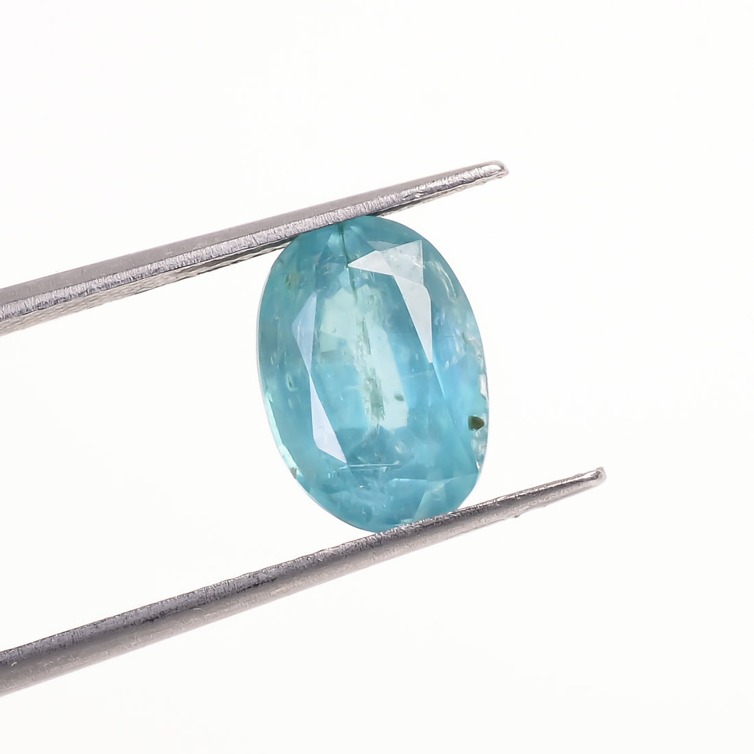 Aquatic Kyanite Oval Shape Cut Stone For Making Jewelry 4 Ct. 11X8X5 MM Y-9653