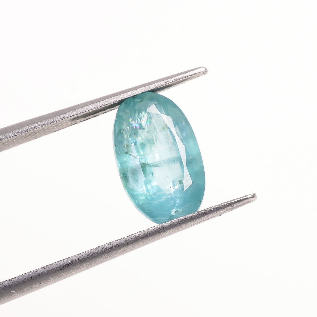 Aquatic Kyanite Oval Shape Cut Stone For Making Jewelry 3.5 Ct. 11X7X4 MM Y-9657