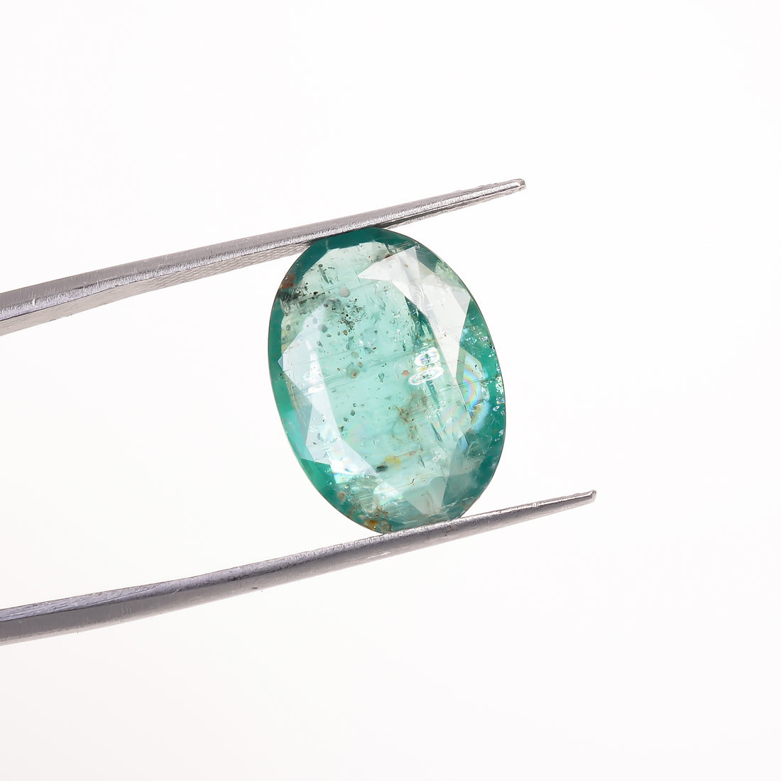 Green Kyanite Oval Shape Cut stoneFor Making Jewelry 8.5 Ct. 16X12X4 mm Y-9665