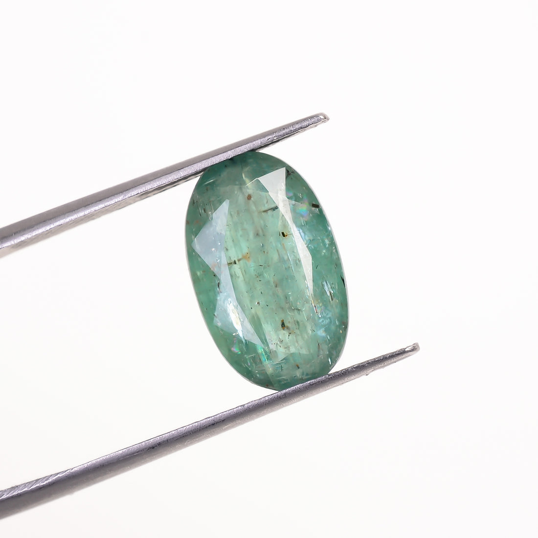 Green Kyanite Oval Shape Cut Stone For Making Jewelry 5.5 Ct. 13X9X5 mm Y-9667