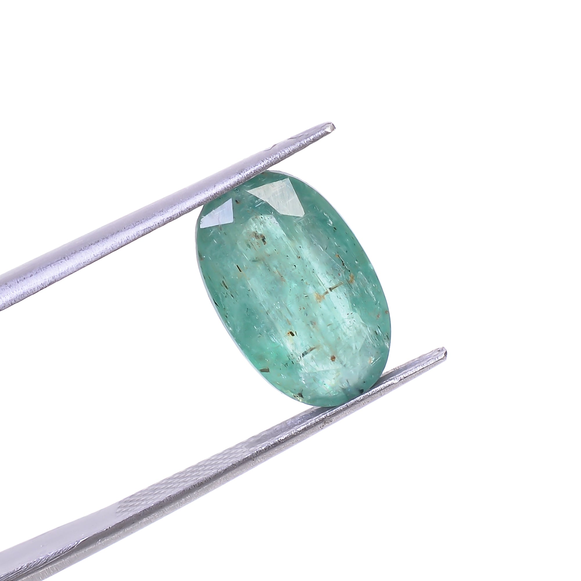 Green Kyanite Oval Shape Cut Stone For Making Jewelry 6 Ct. 14X9X4 mm Y-9668