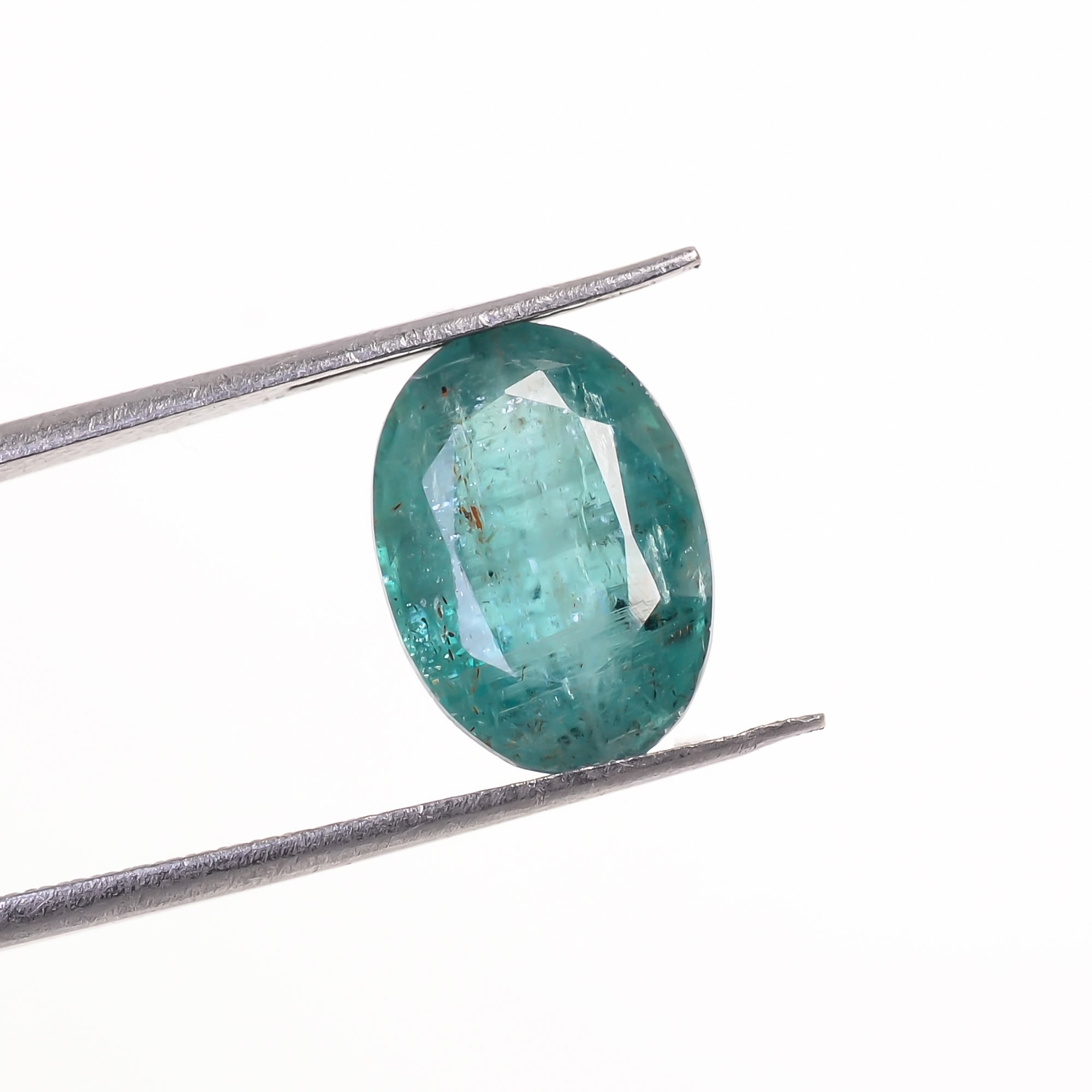 Green Kyanite Oval Shape Cut Stone For Making Jewelry 3.5 Ct. 11X7X4 mm Y-9674