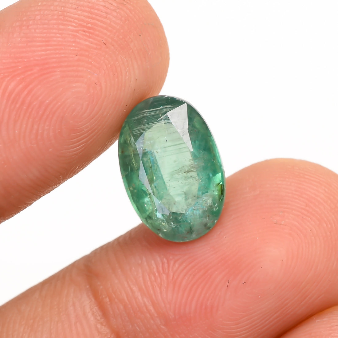 Green Kyanite Oval Shape Cut Stone For Making Jewelry 4.5 Ct. 12X8X5 mm Y-9678