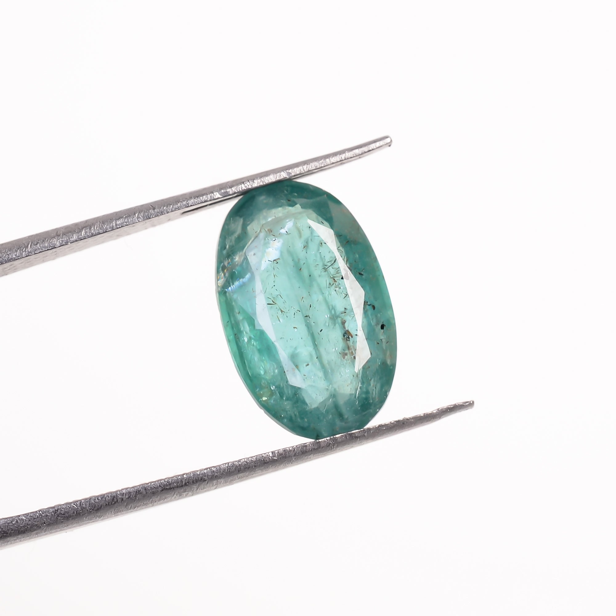 Green Kyanite Oval Shape Cut Stone For Making Jewelry 3.5 Ct. 12X8X3 mm Y-9679