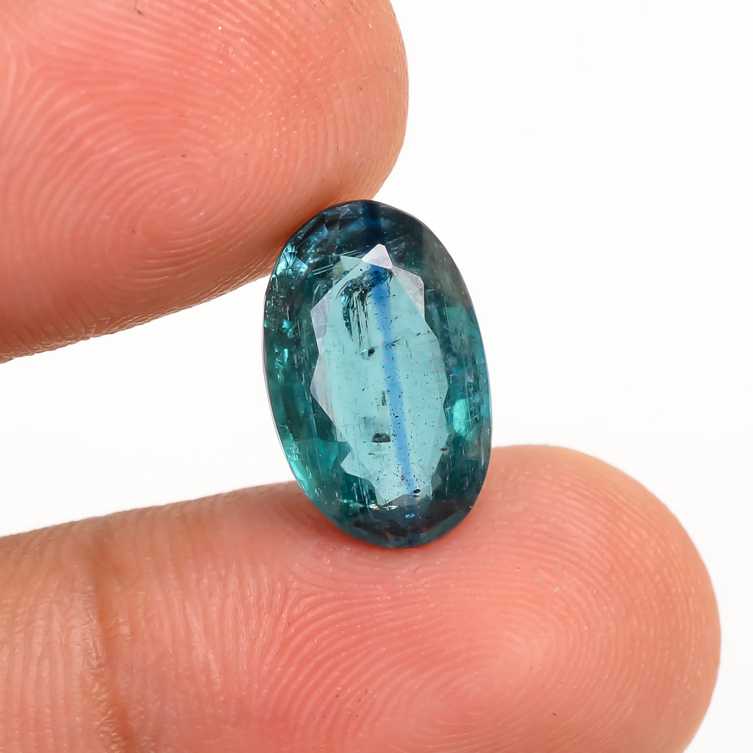 Bio Kyanite Oval Shape Cut Stone For Making Jewelry 4 Ct. 12X8X4 MM Y-9689