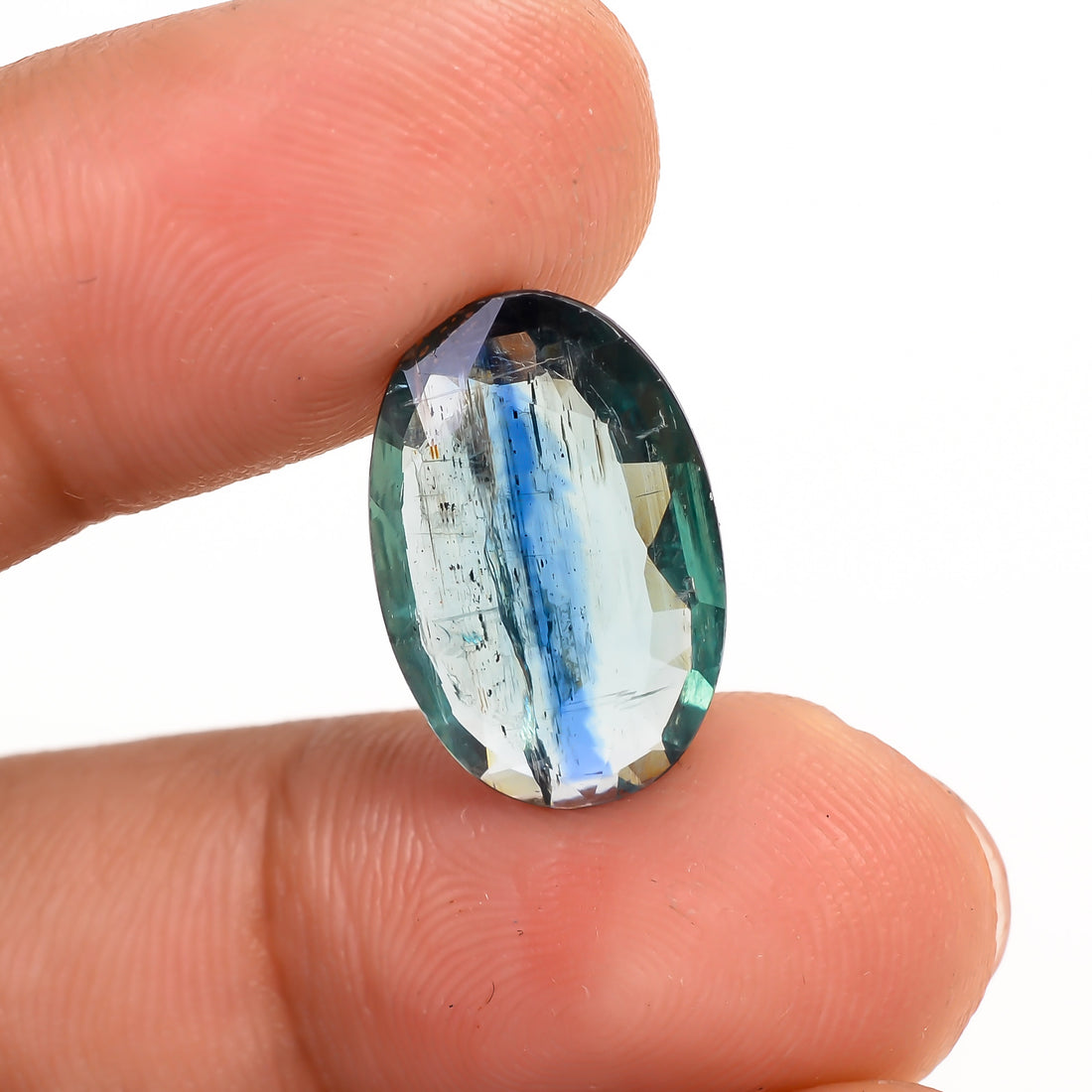 Bio Kyanite Oval Shape Cut Stone For Making Jewelry 5.5 Ct. 16X10X4 MM Y-9690