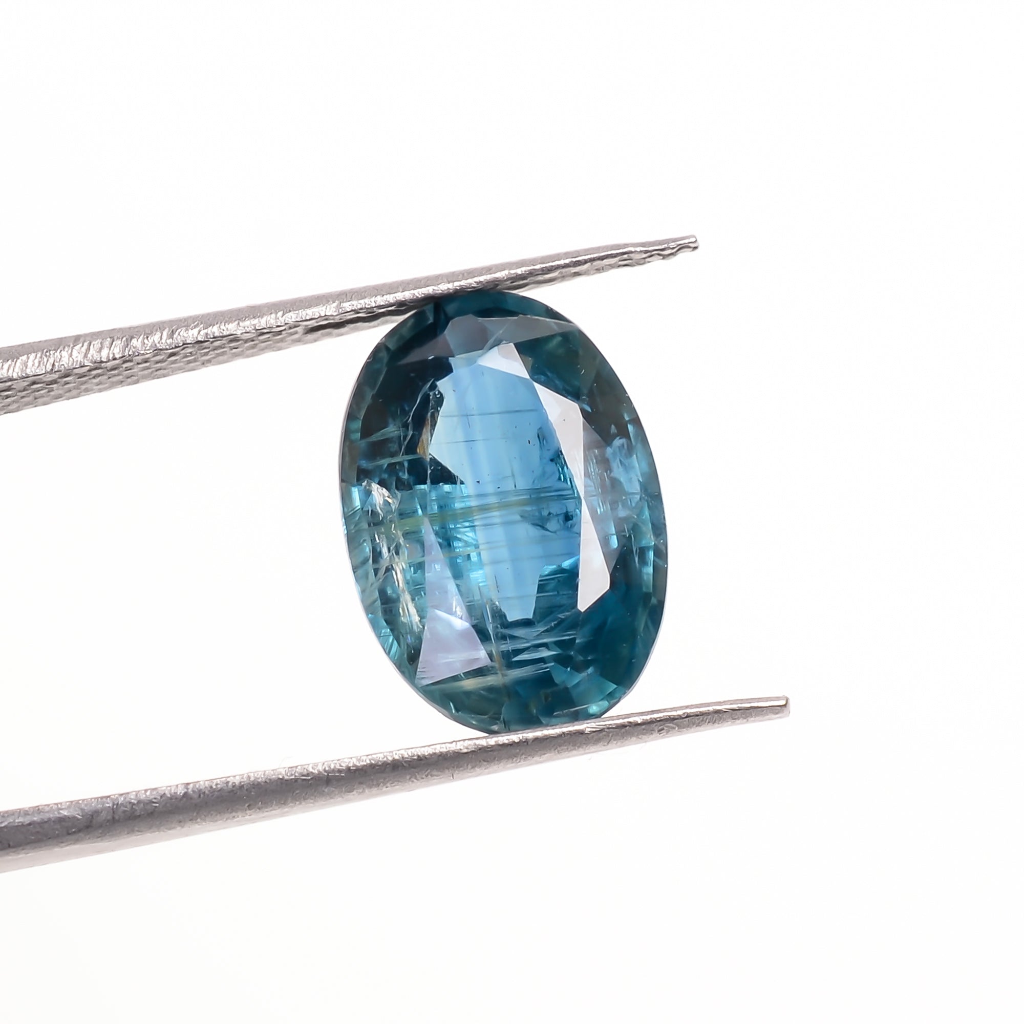 Bio Kyanite Oval Shape Cut Stone For Making Jewelry 4 Ct. 11X8X4 MM Y-9697