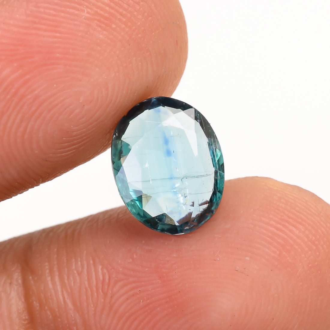 Bio Kyanite Oval Shape Cut Stone For Making Jewelry 1.5 Ct. 9X7X2 MM Y-9698