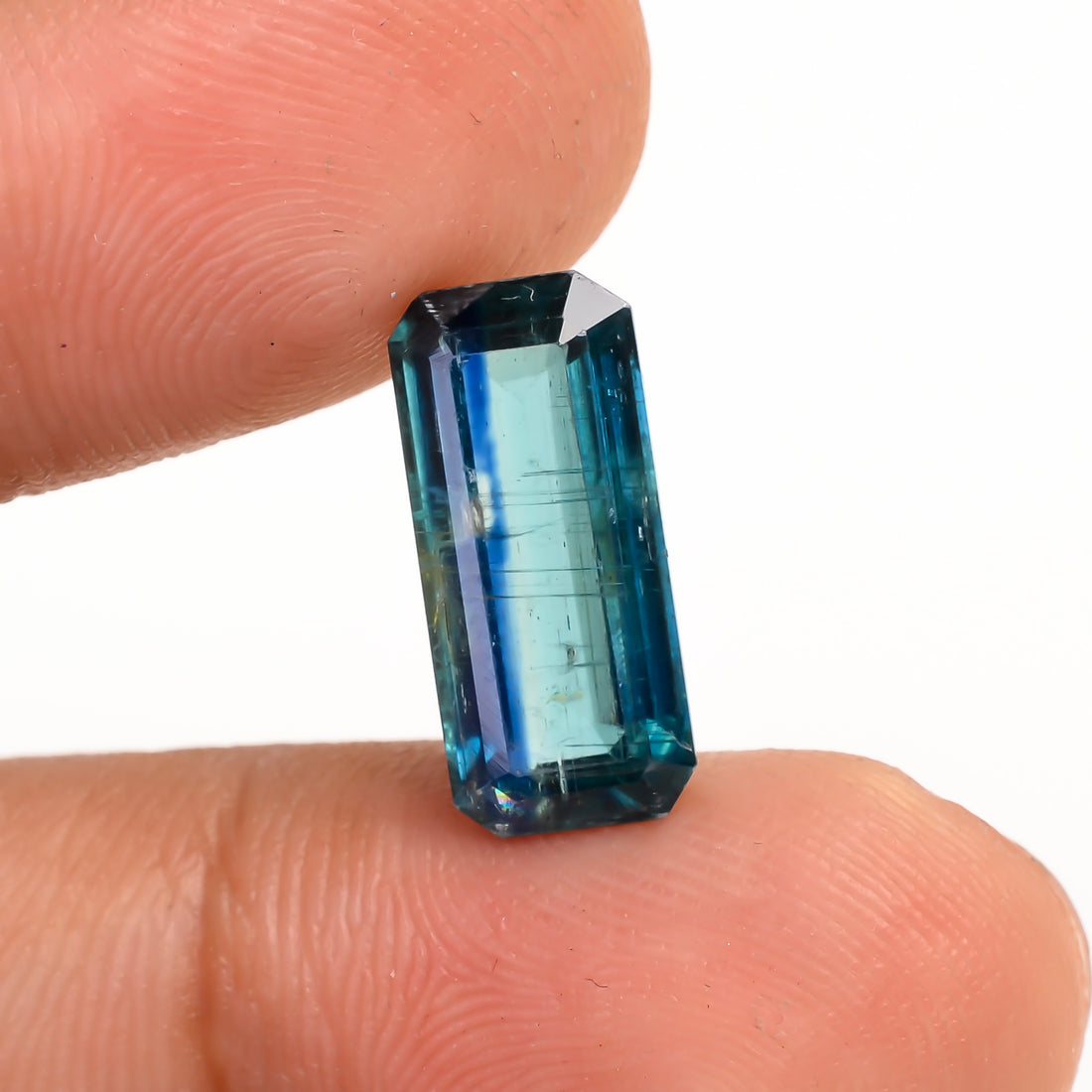 Bio Kyanite Radiant Shape Cut Stone Loose Gemstone For Making Jewelry 5 Ct. 14X6X4 MM Y-9704