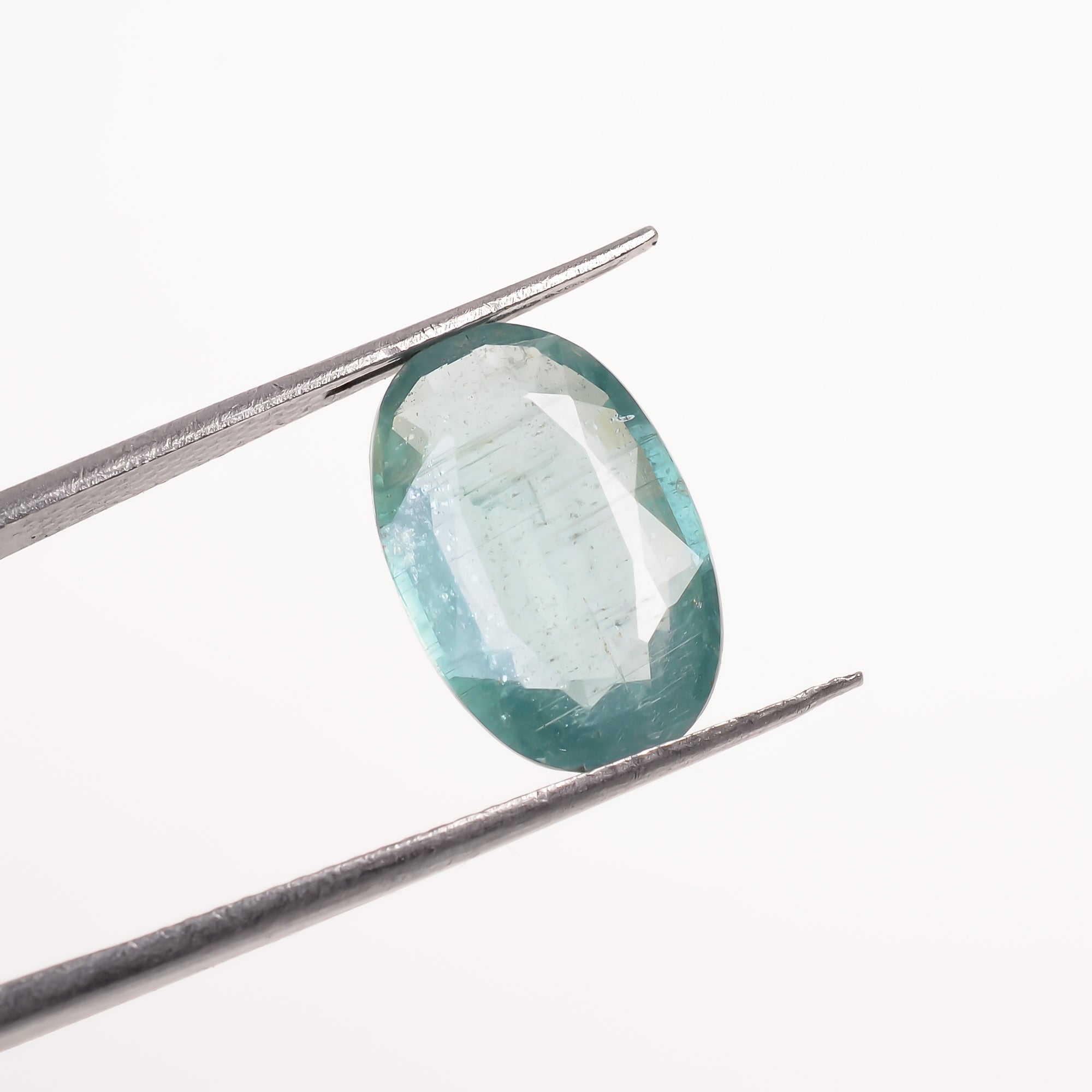 Light Green Kyanite Oval Shape Cut Stone Loose Gemstone For Making Jewelry 4 Ct. 13X9X3 MM Y-9718