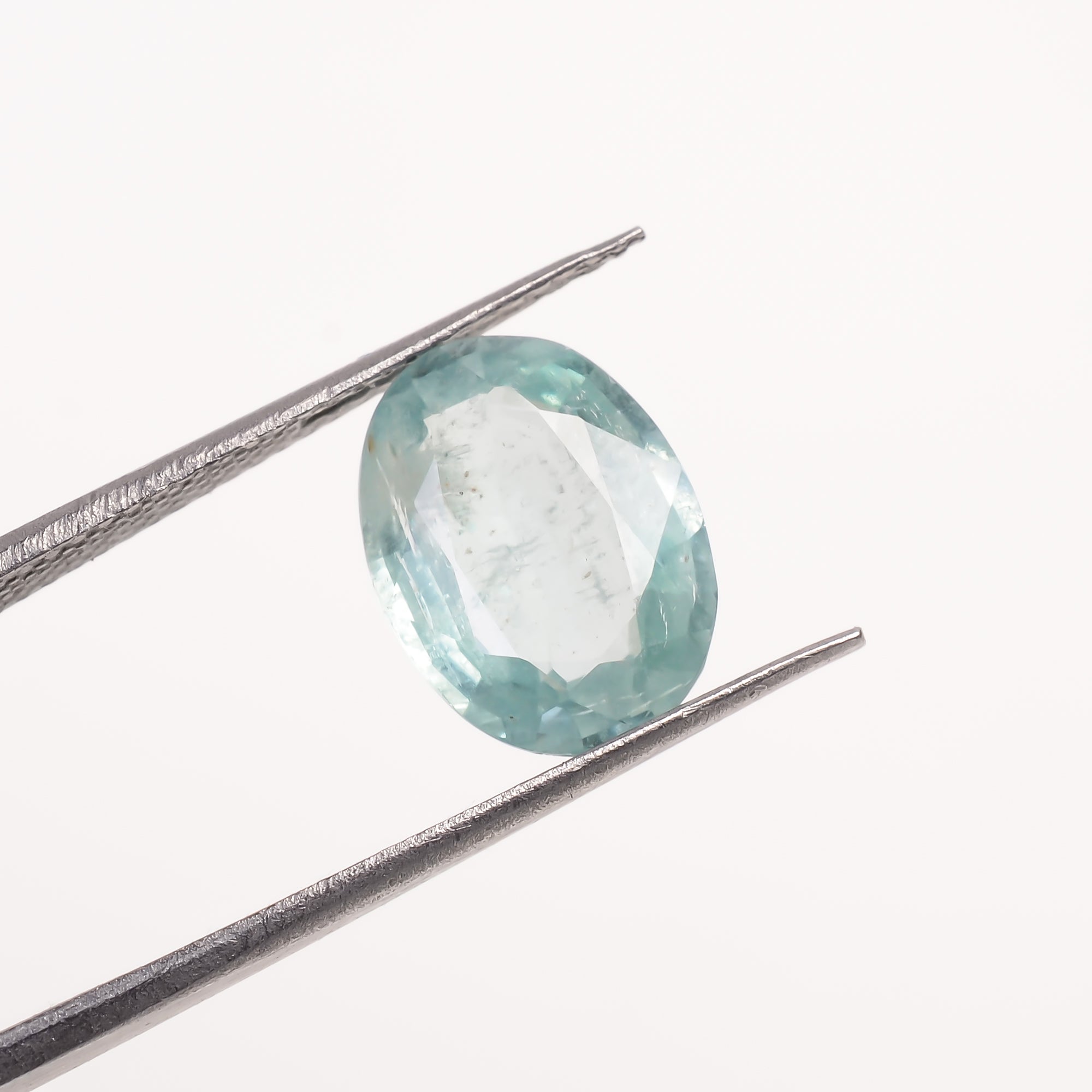 Light Green Kyanite Oval Shape Cut Stone Loose Gemstone For Making Jewelry 3 Ct. 11X8X4 MM Y-9727