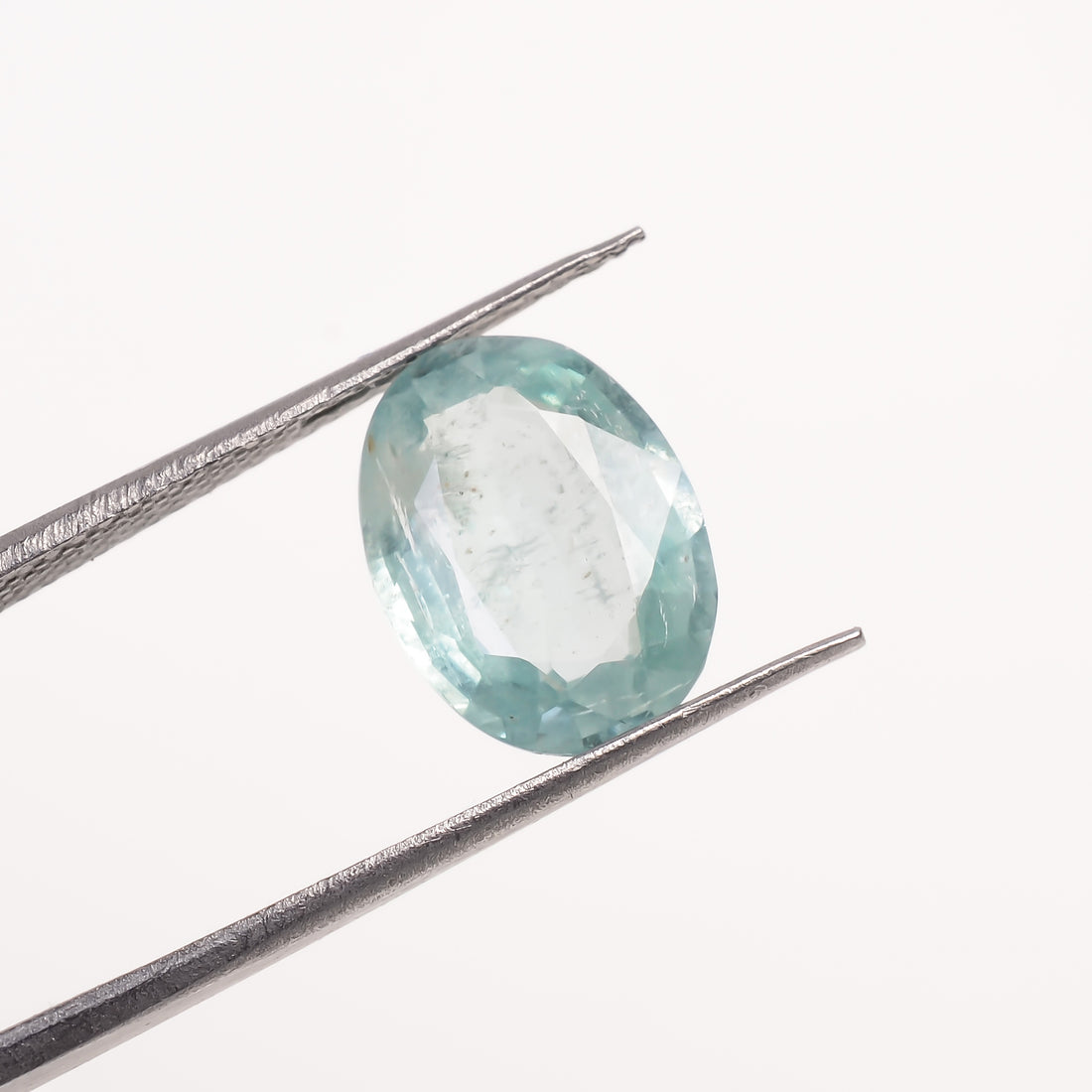 Light Green Kyanite Oval Shape Cut Stone Loose Gemstone For Making Jewelry 3 Ct. 11X8X4 MM Y-9727