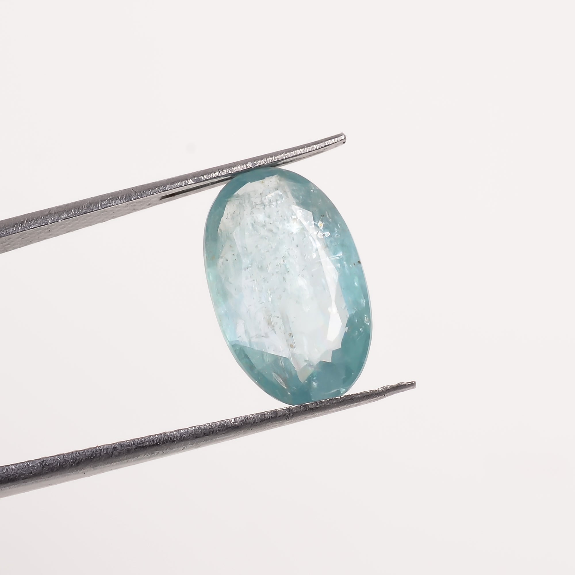 Light Green Kyanite Oval Shape Cut Stone Loose Gemstone For Making Jewelry 4 Ct. 13X8X3 MM Y-9728