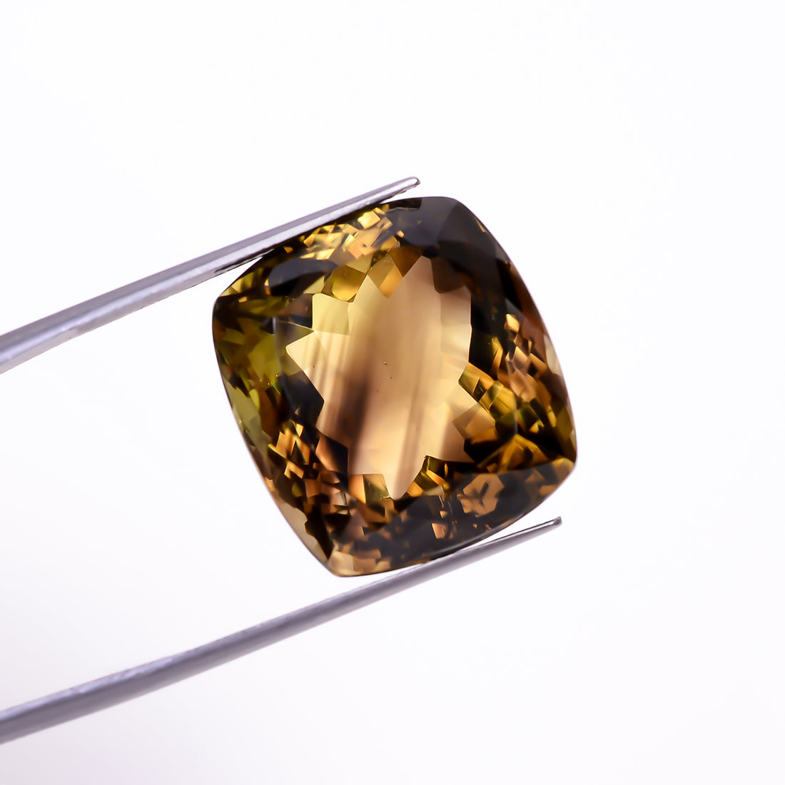 Natural Lemon Smoky Quartz Radiant Shape Cut Stone Loose Gemstone For Making Jewelry 34 Ct. 19X18X14 mm Y-9898