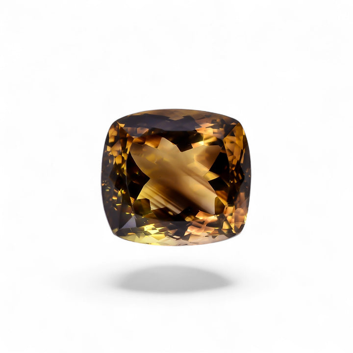 Natural Lemon Smoky Quartz Radiant Shape Cut Stone Loose Gemstone For Making Jewelry 34 Ct. 19X18X14 mm Y-9898