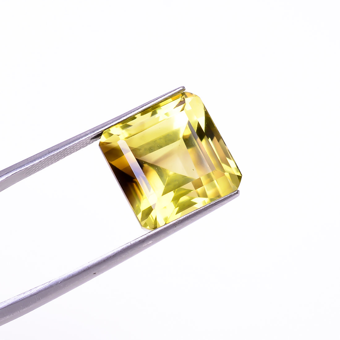 Natural Lemon Smoky Quartz Cushion Shape Cut Stone Loose Gemstone For Making Jewelry 15 Ct. 13X13X12 mm Y-9915
