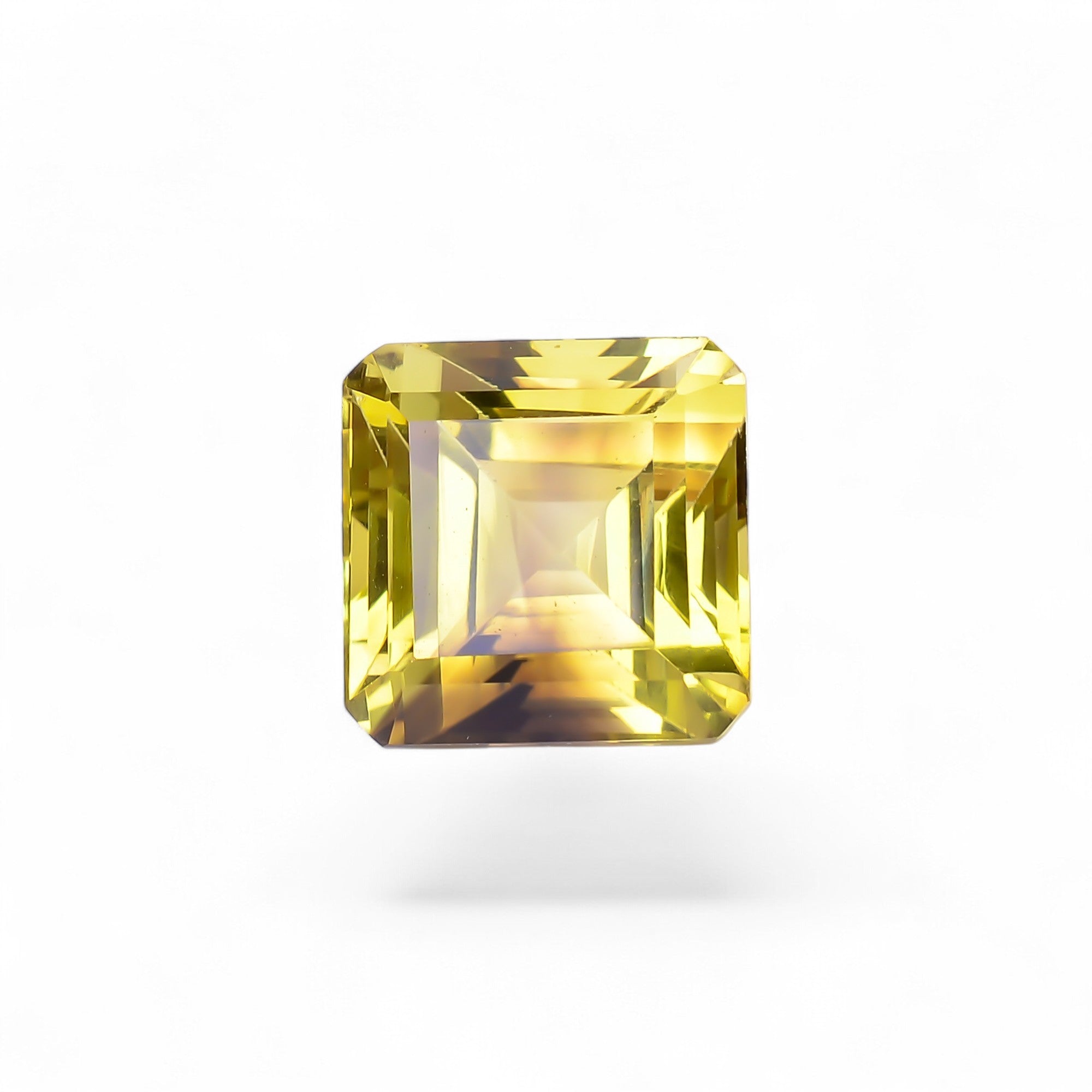 Natural Lemon Smoky Quartz Cushion Shape Cut Stone Loose Gemstone For Making Jewelry 15 Ct. 13X13X12 mm Y-9915